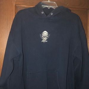 Bullhead blue pullover hoodie Medium